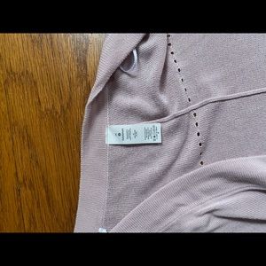 Lululemon Light Baby Pink shawl